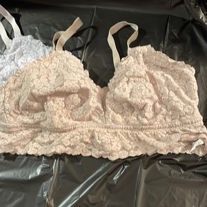 2 aerie bralettes